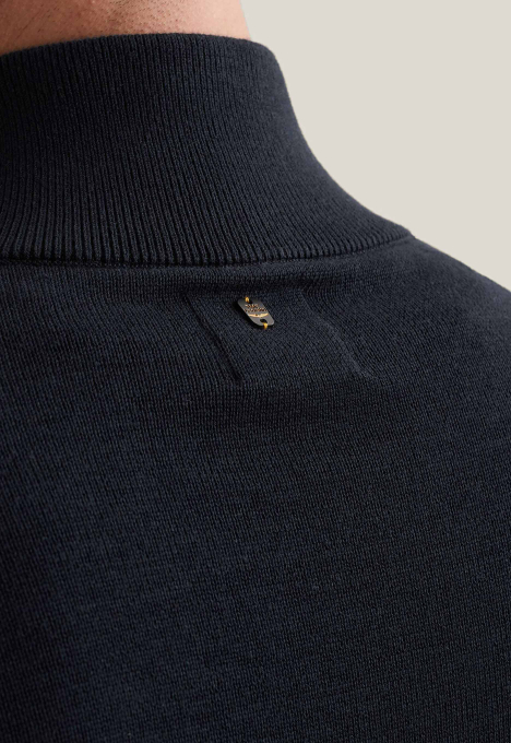 Cotton/Modal Half Zip Trui
