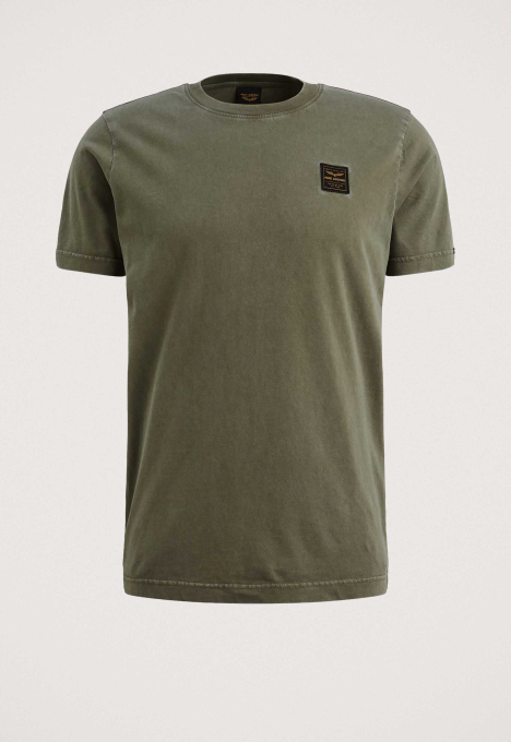 Garment-Dye Badge T-shirt