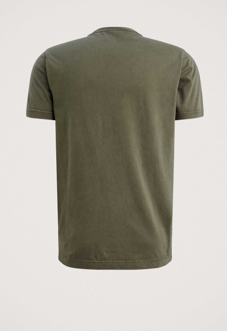 Garment-Dye Badge T-shirt