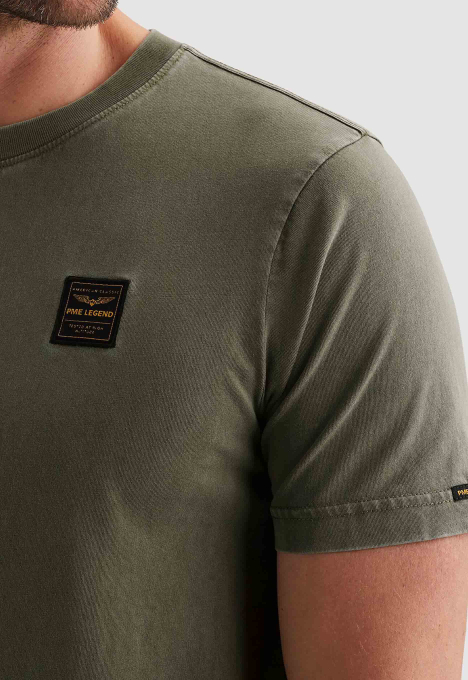 Garment-Dye Badge T-shirt