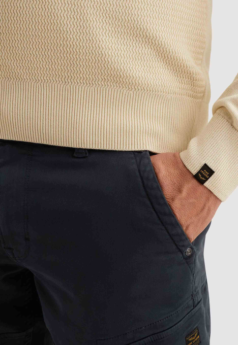 Cotton/Modal Half Zip Trui