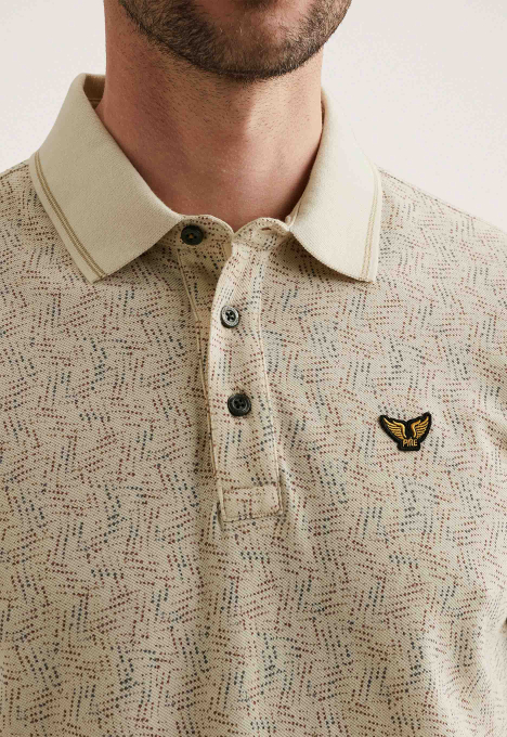 Allover Print Polo