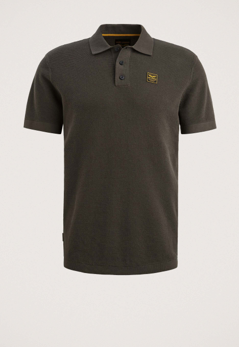 Waffle Structure Polo