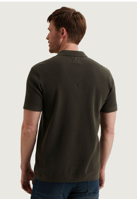 Waffle Structure Polo