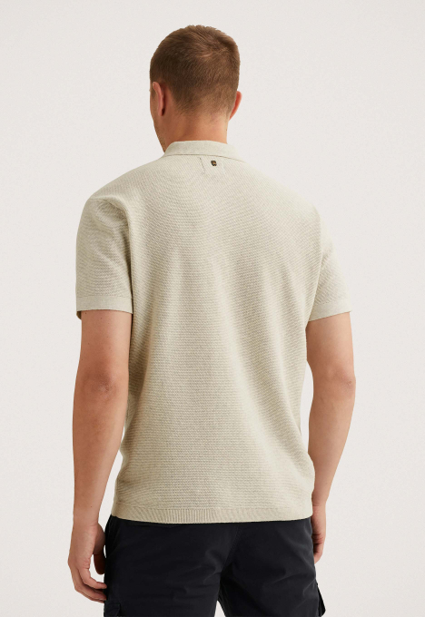 Waffle Structure Polo