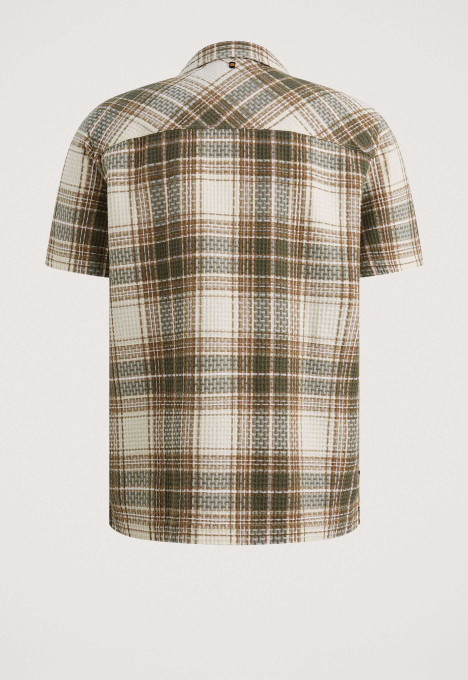 PSIS2603262 Short Sleeve Shirt Waffle Bi