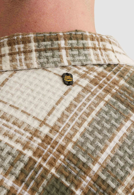 PSIS2603262 Short Sleeve Shirt Waffle Bi