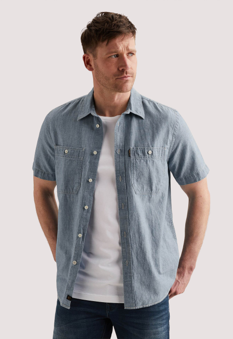 PSIS2603271 Short Sleeve Shirt Ctn/Linen