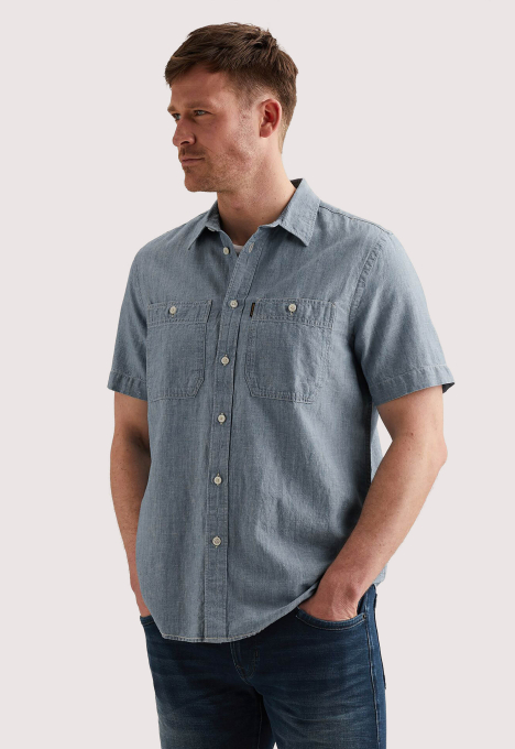 PSIS2603271 Short Sleeve Shirt Ctn/Linen