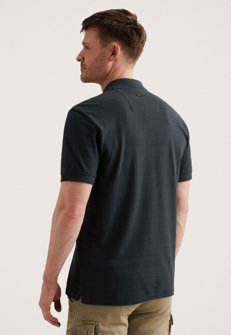 Jaqcuard Stripe Polo