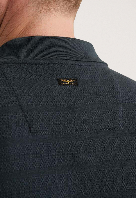 Jaqcuard Stripe Polo