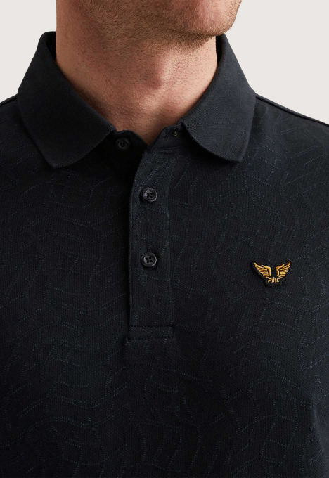 Allover Jacquard Polo