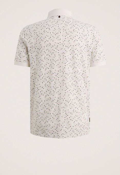 Allover Print Polo