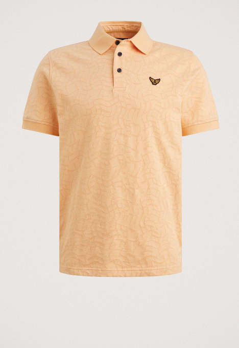 Allover Jacquard Polo