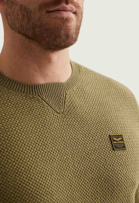 Cotton Structure Trui