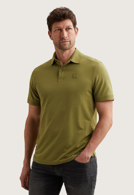 Stretch Piqué Polo