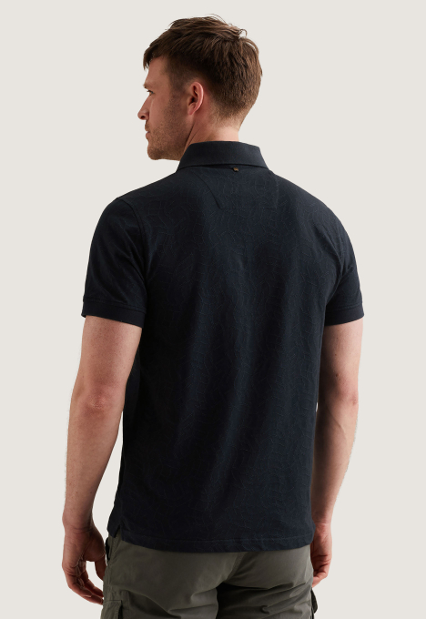 Allover Jacquard Polo
