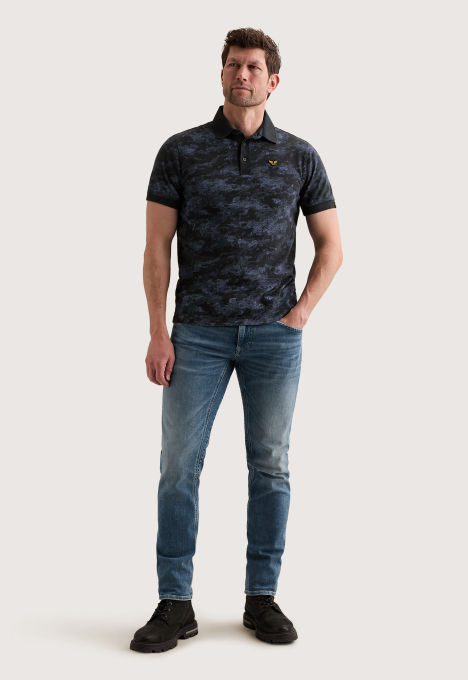 Slub Jersey Polo
