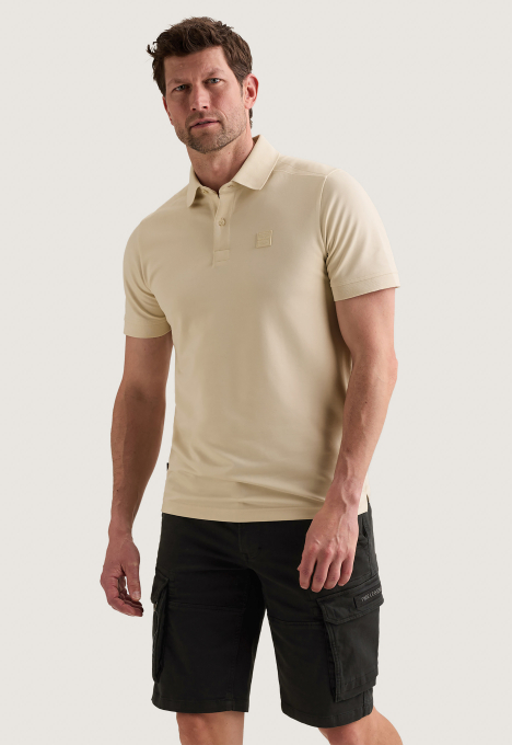 Stretch Piqué Polo