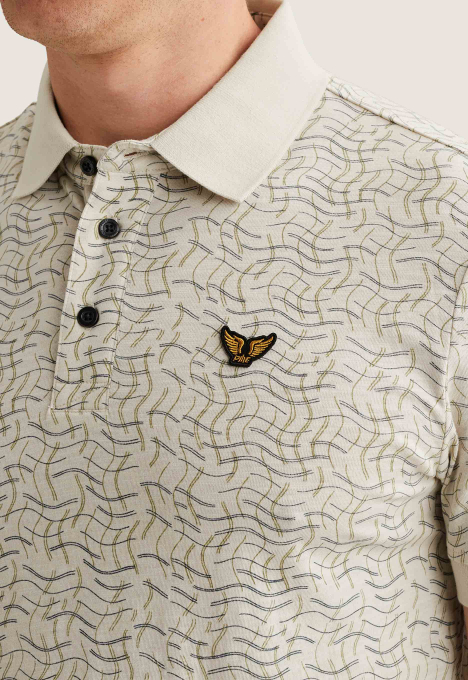 Allover Print Polo