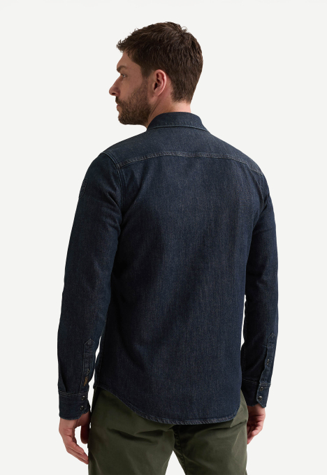 Denim Badge Overhemd