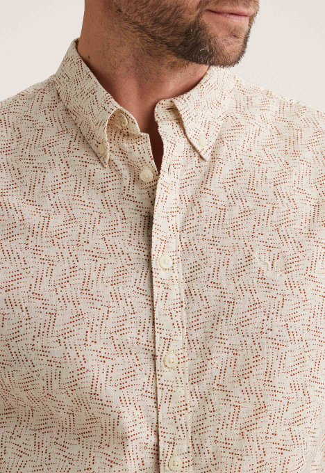 Allover Print Overhemd