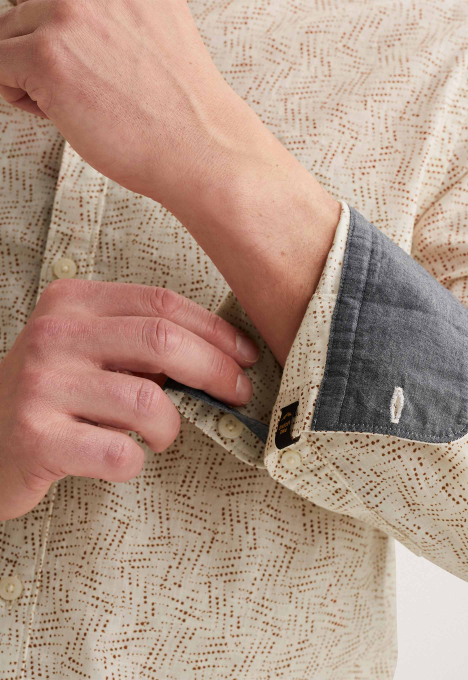 Allover Print Overhemd