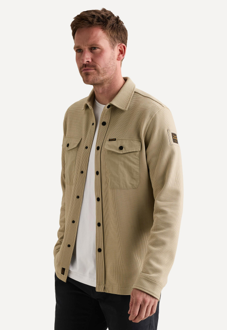 Waffle Jersey Overhemd