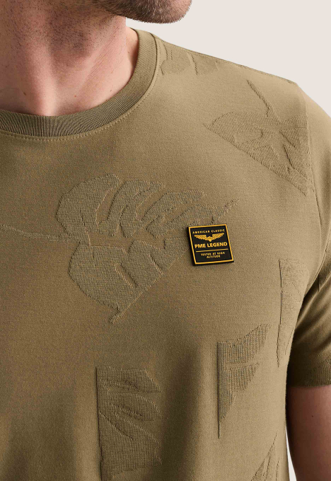 Allover Jacquard T-shirt