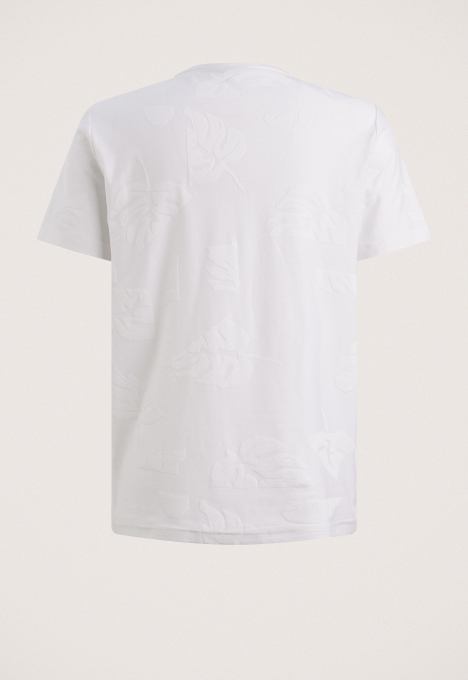 Allover Jacquard T-shirt
