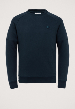 R-neck Recycled Co Blend Sweater 