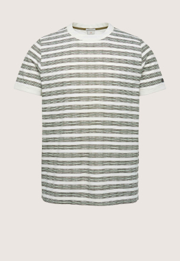 Twill Jersey Stripe T-shirt