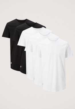 Basic Crewneck T-shirt 5-pack