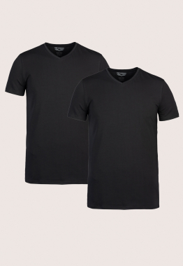 V-Neck Basic T-shirt 2-pack