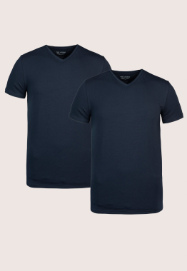 V-neck Basic T-shirt 2-pack