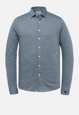 Long Sleeve Jersey Pique Overhemd