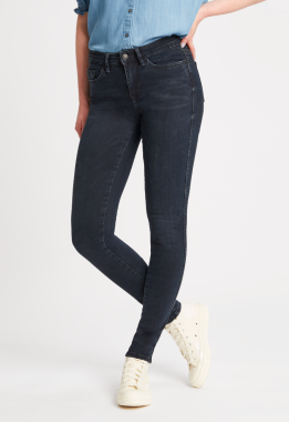 Cassy Mid Waist Skinny Jeans