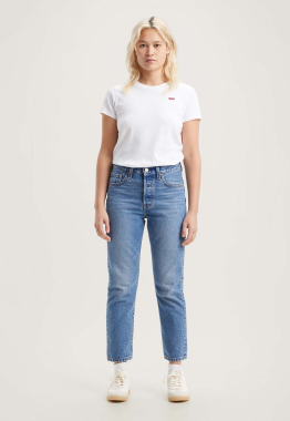 501 Crop Straight Jeans