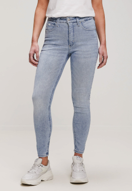 High Rise Super Skinny Ankle Jeans