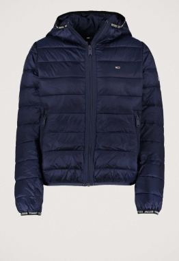 Quilted Tape Hooded Jacket