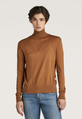 Gebreide Roll Neck Trui