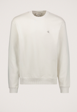 Terry Monogram Crew Sweater