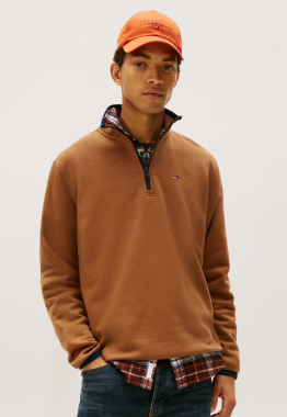 Flag Half-Zip Sweater