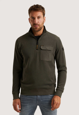 Half Zip Collar Sweater