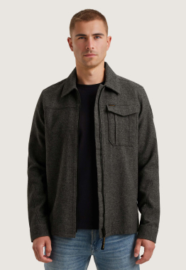 Shirt Jacket Van Wolblend