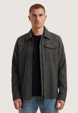 Shirt Jacket Van Wolblend