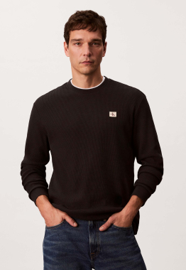 Waffle Badge Longsleeve