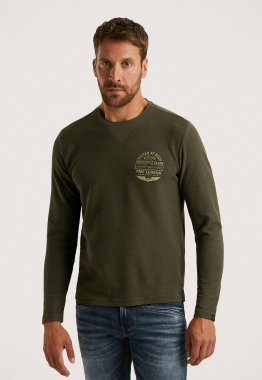 Structured Pique Longsleeve