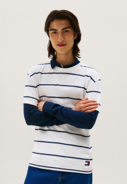 Textured Stripe T-shirt