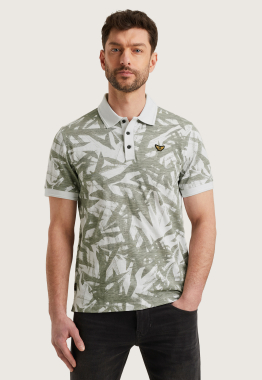 Allover Print Polo 